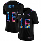 Nike Rams 16 Jared Goff Black Vapor Untouchable Fashion Limited Jersey yhua,baseball caps,new era cap wholesale,wholesale hats